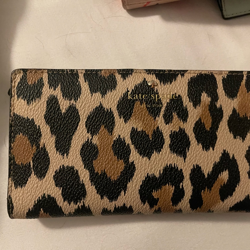 Kate Spade Leopard Wallet